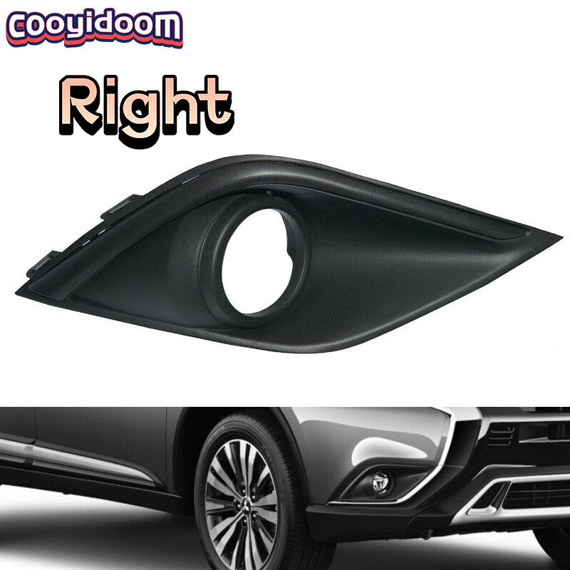 Suitable for Mitsubishi Outlander 2019 and 2020 front bumper fog light and driving light protective cover for right hand grip.