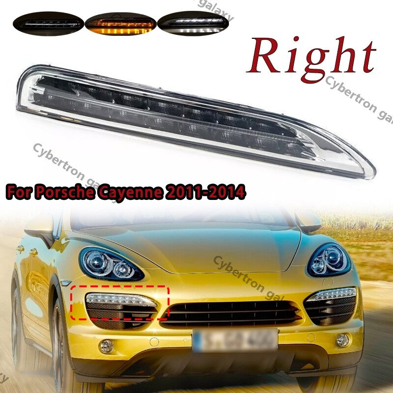 Right Side LED Fog Lamp DRL Daytime Running Light for Porsche for Cayenne 2011-2014