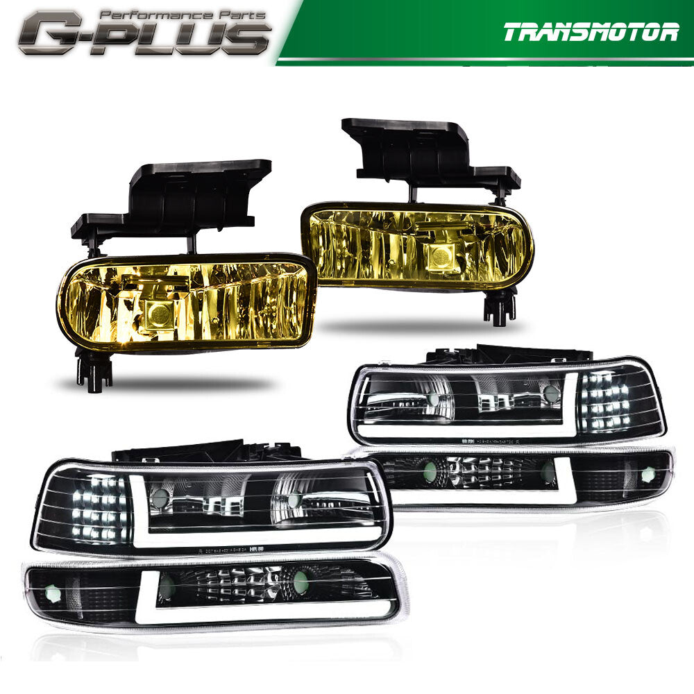 Shiyuan 99-06 Silverado/Suburban, Yuming/Jinmei LED, Brilliant DRL, Abundant Years
