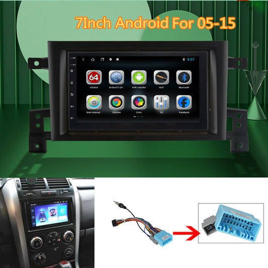 Android Radio 7 Wifi Bluetooth Video Audio Multimedia GPS Nav for Grand Vitara