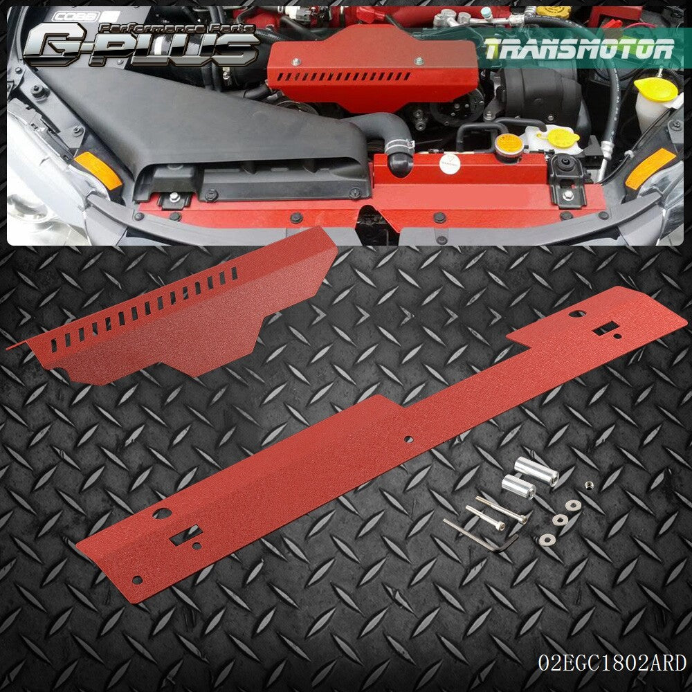 Suitable for Subaru WRX STi 2002 - 2007 radiator shroud and pulley belt cover combination