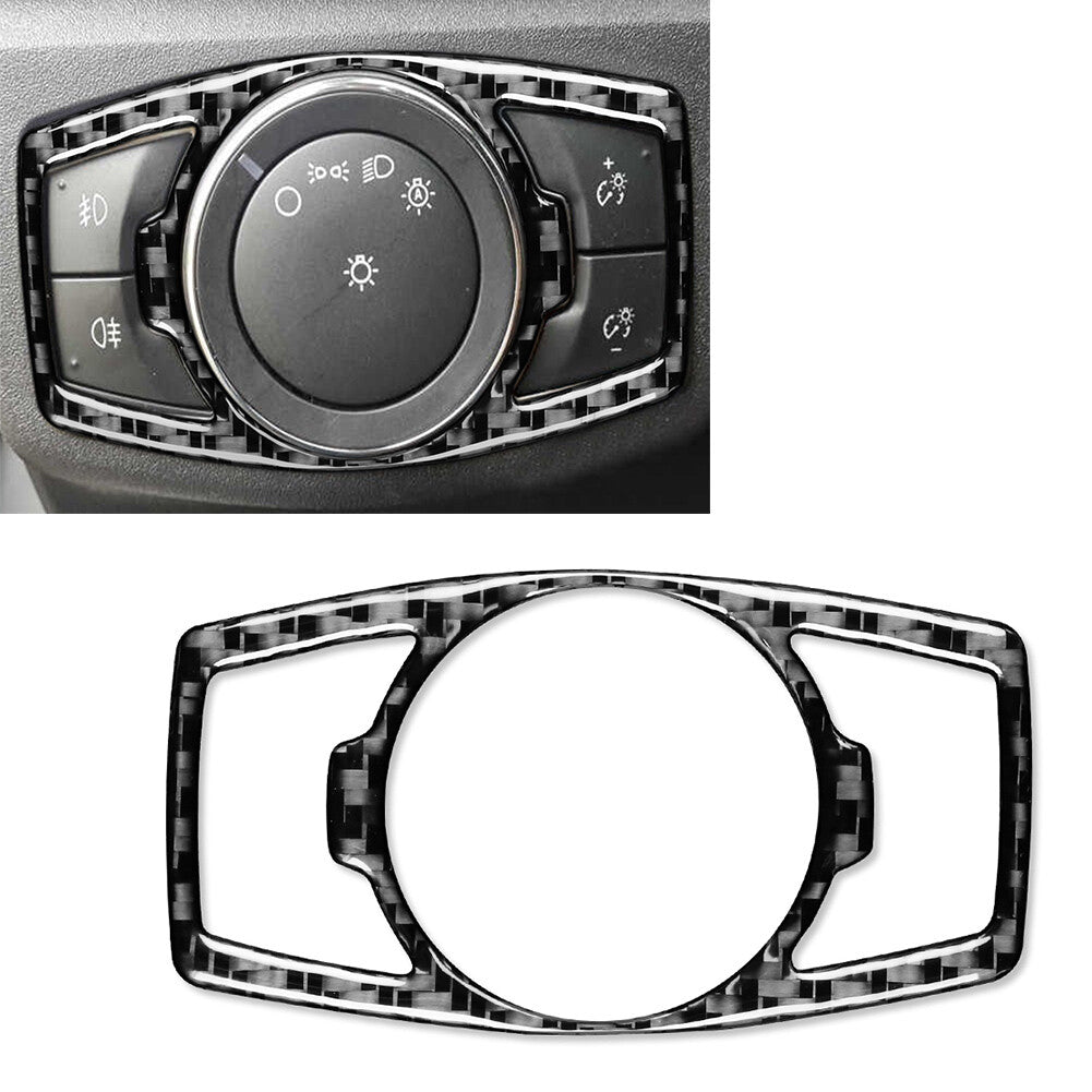 Scheinwerferschalter-Bedienfeldverkleidung f¨¹r for Ford Mondeo 2013¨C2019 Schwarz