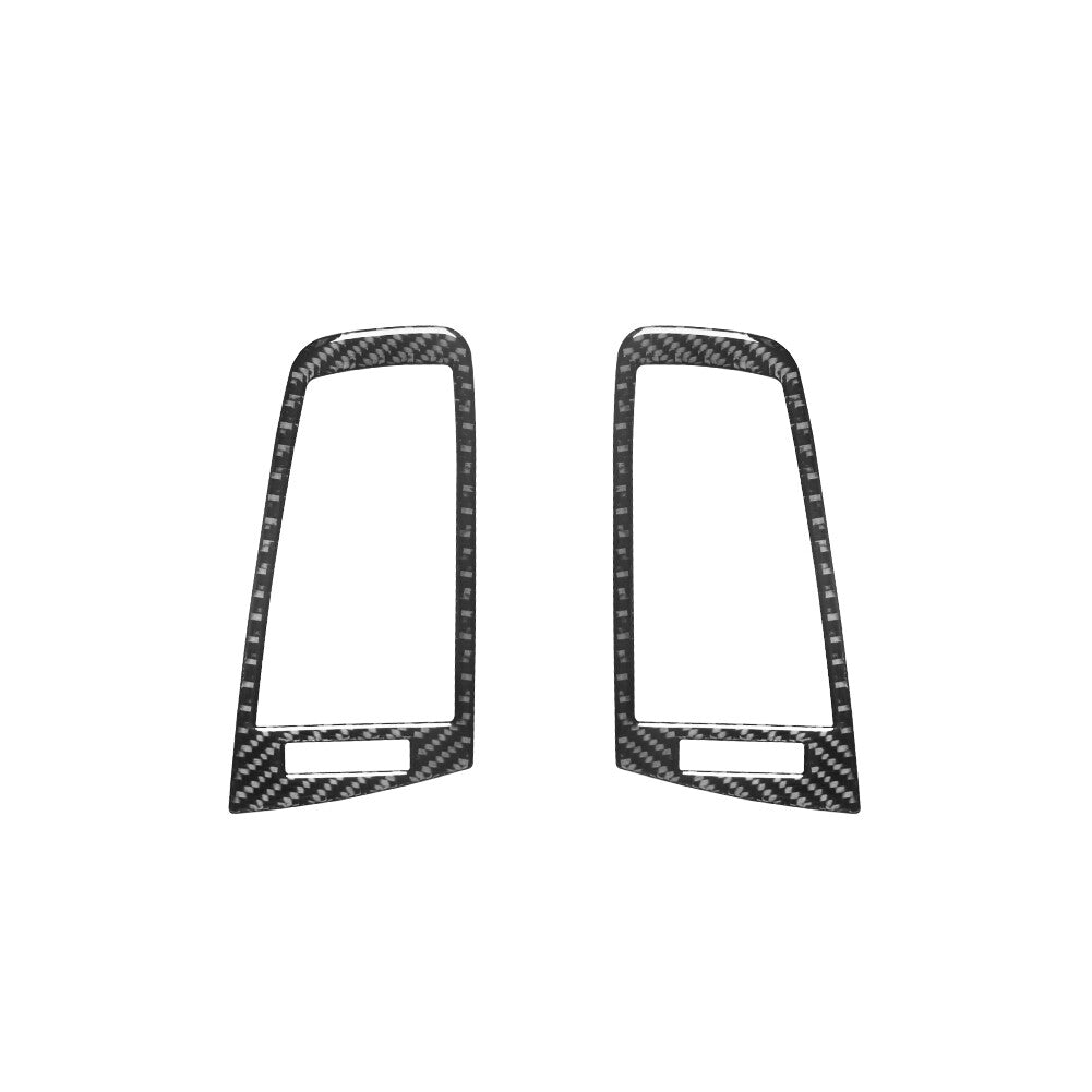 Carbon Fiber LR Air conditioner outlet Sticker Trim for Cadillac CTS 2003-2007