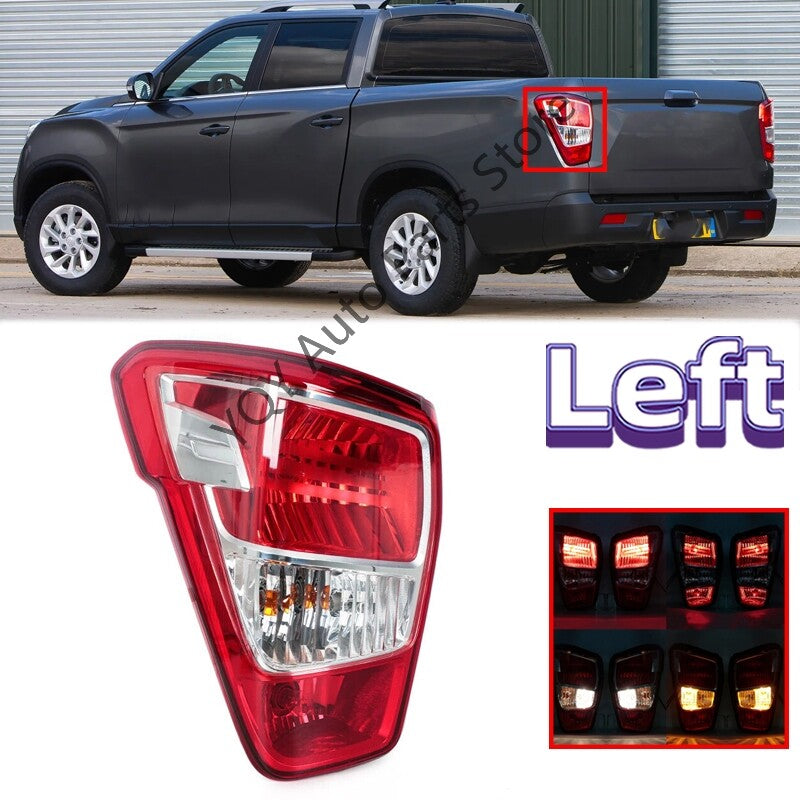 Left For 2018-2020 for Ssangyong Musso 1Pcs Rear TailLight Brake Stop Lamp Taillight