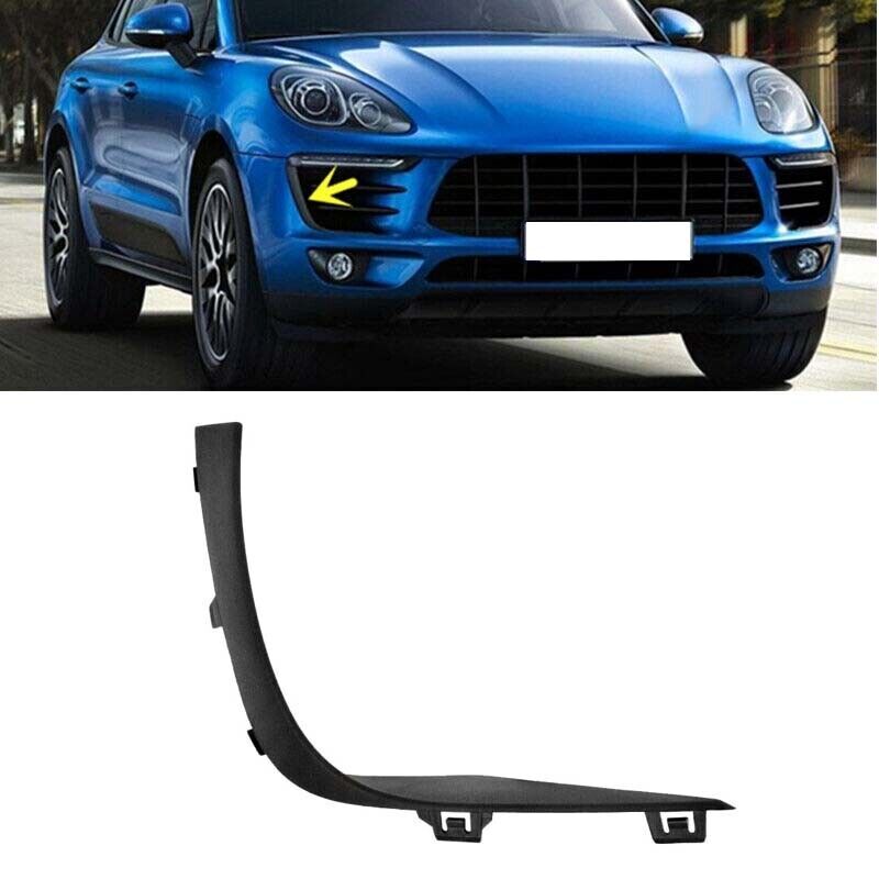 Right Side Front Bumper Vent Grille Bezel Trim Cover for Porsche Macan 2014-2018