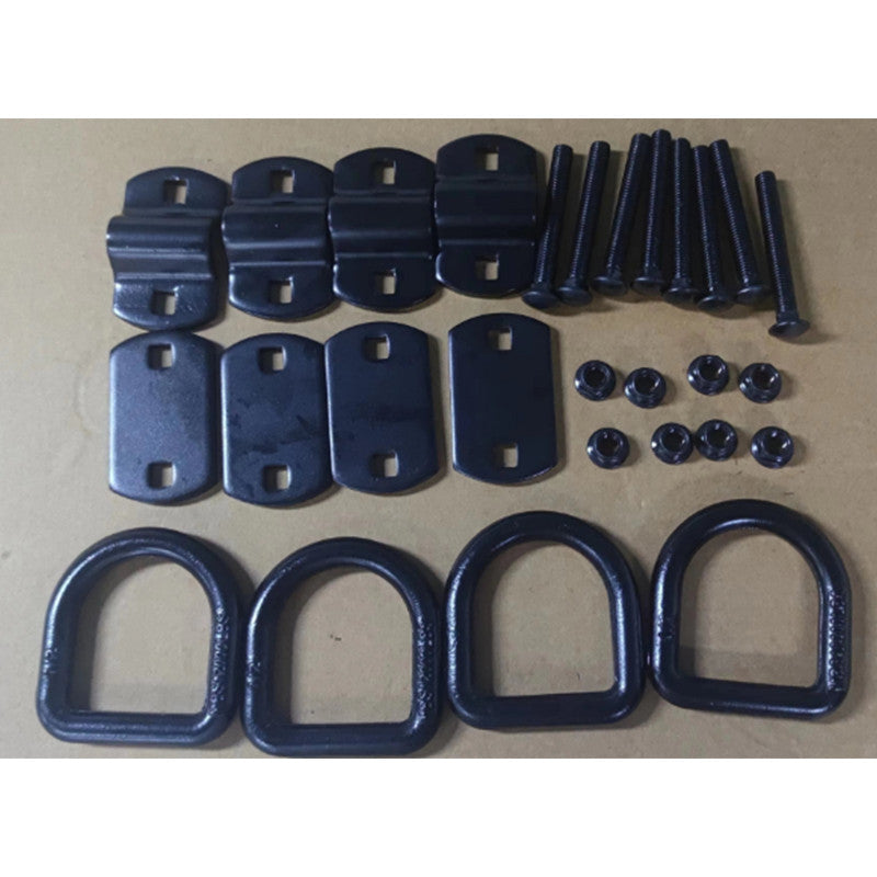 1/2-inch heavy-duty bolt forged D-ring 12000 breakage fastening anchor hook