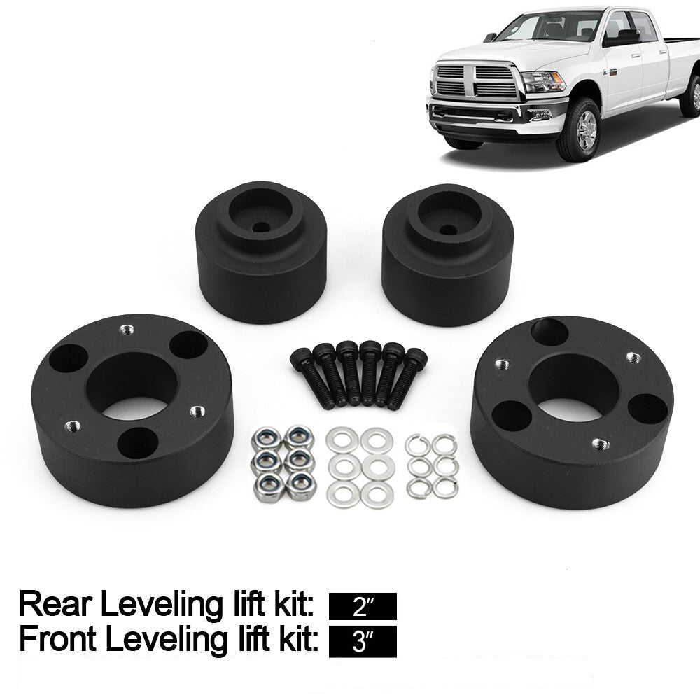 3 Front  2 Rear Full Lift Kit Leveling Kit for Dodge for Ram 1500 4WD 2WD 2006-25
