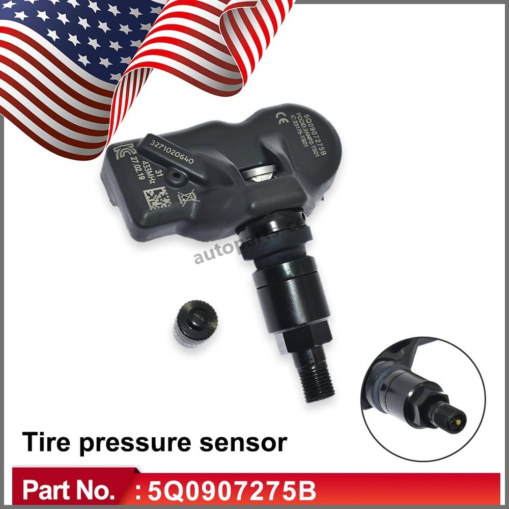 TPMS Tire Sensors Monitors for Audi A3 A6 Q3 for VW for Tiguan for Golf 5Q0907275B
