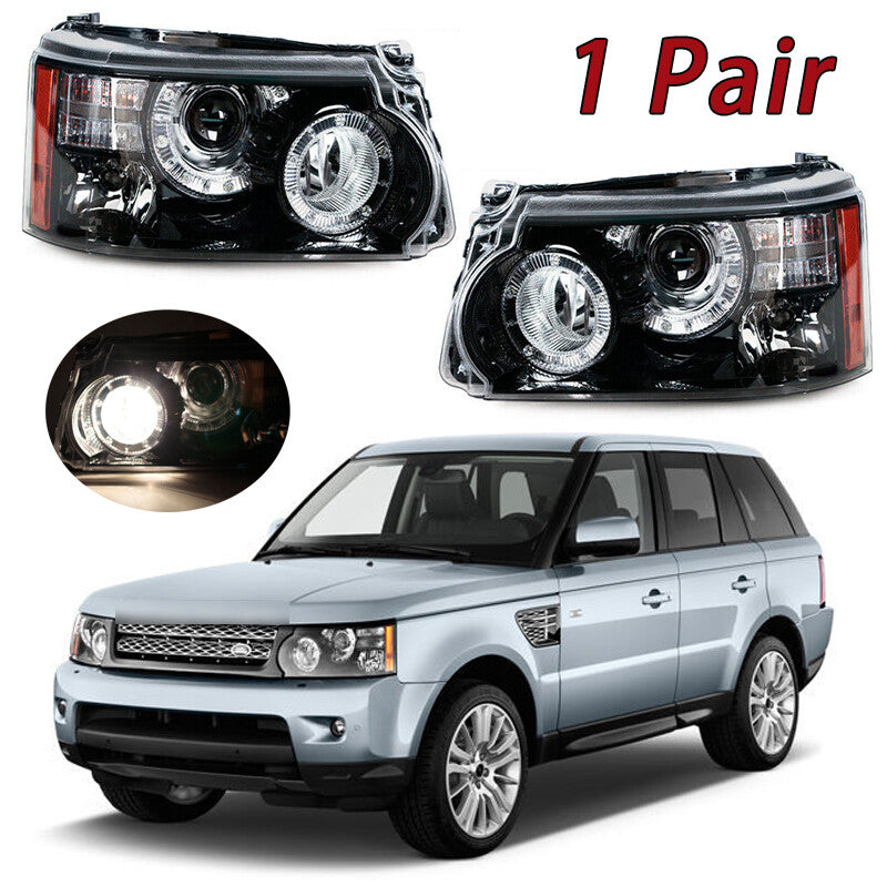 Pair For 2010-2013 for Land Rover for Range Rover Sport L320 Front Headlight Assembly