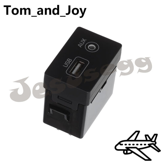 fits 2015 2016 2017 for Hyundai Sonata AUXILIARYJACK ASSY-AUX+USB 96120-C1500 Black