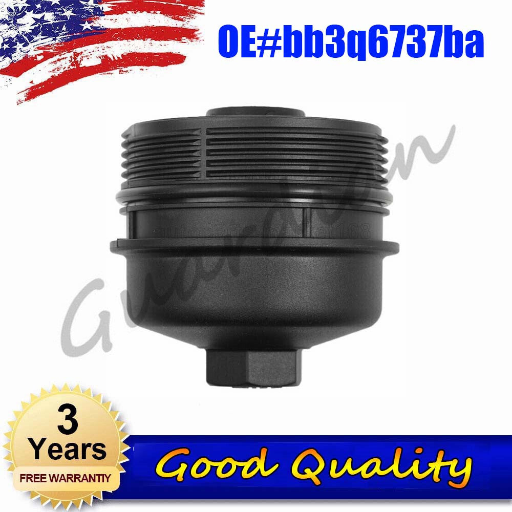 1PC New Oil Filter Housing Cover Cap bb3q6737ba for Ford Ranger 2012- 2.2L 3.2L