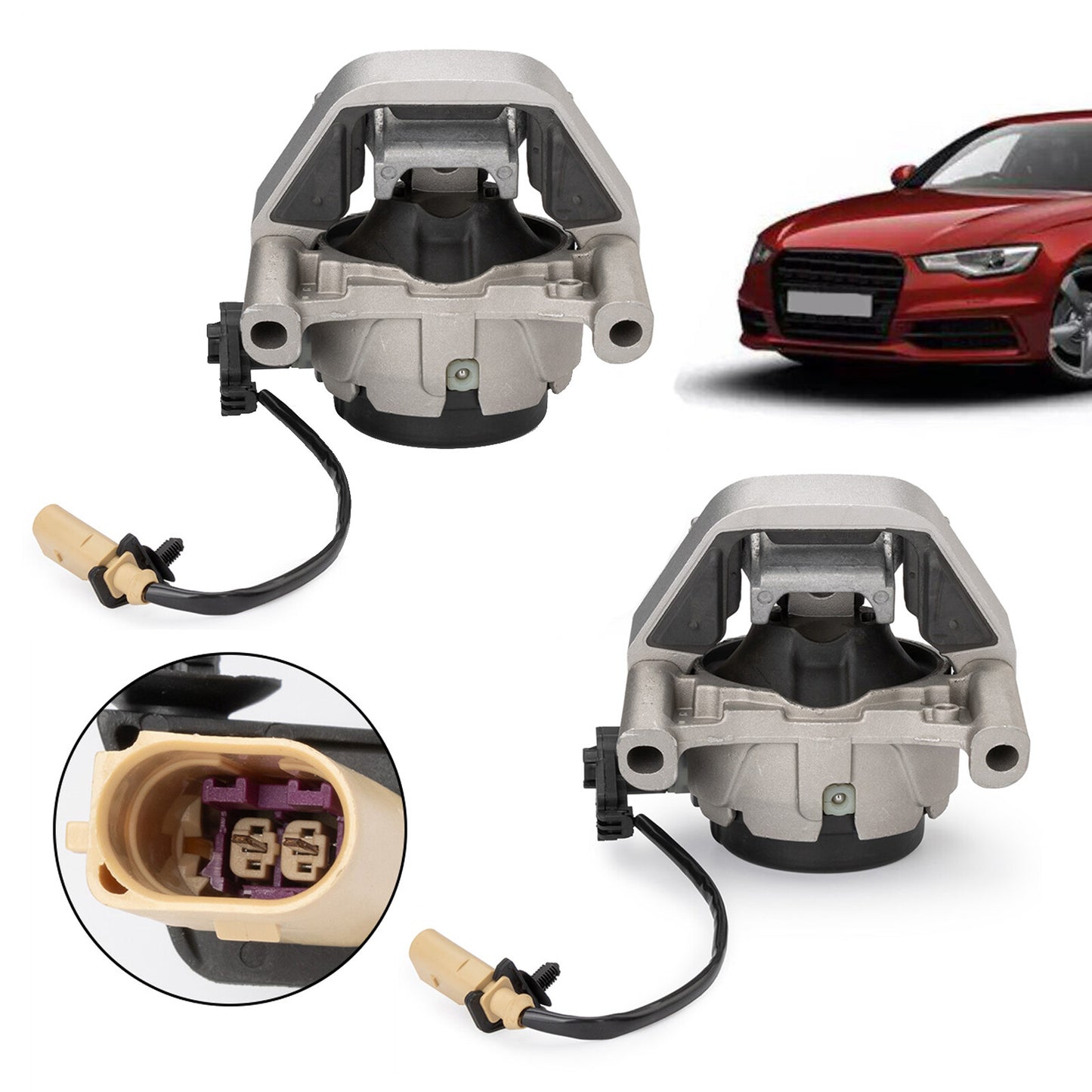 Engine and motor mounting kit for Audi for A6 A7 Quattro 2012-2018 3.0L/2.0L (left + right)