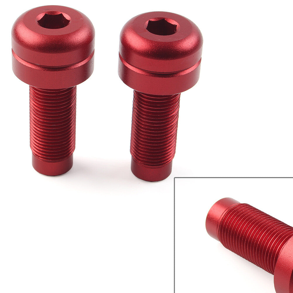 Handlebar Grips Bar End Slider Cap Red for DUCATI Panigale 899 959 1199/1299/S/R