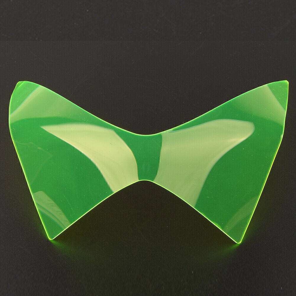 Front Headlight Screen Cover Shield Guard Lens Green for KAWASAKI Z250 Z300 Z800