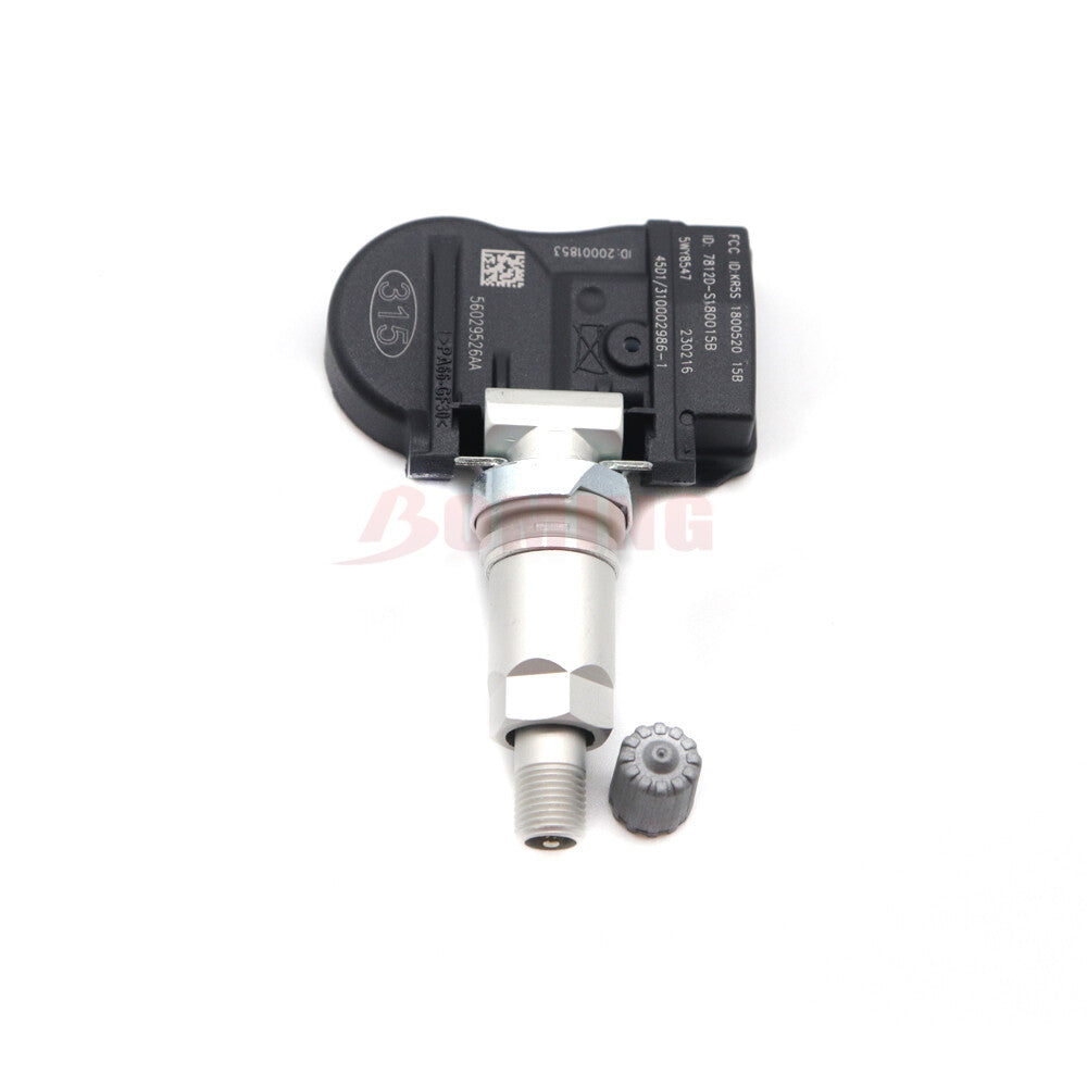 4-piece TPMS 56029526AA tire pressure monitor sensors for Dodge , for Jeep , and for Chrysler vehicles, 315MHz.
