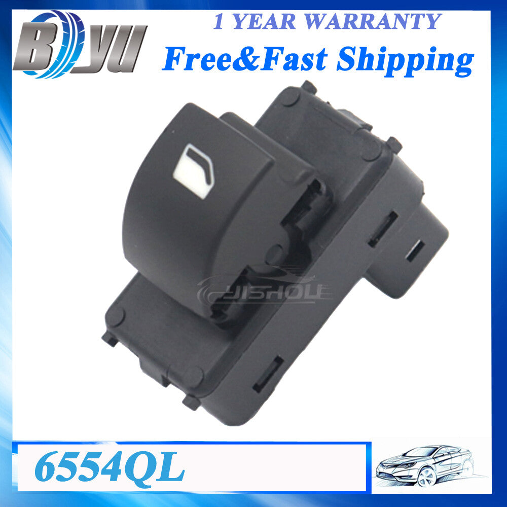 Front Electric Power Window Switch Master Control for Citroen C4 Peu FS0 6554.QL