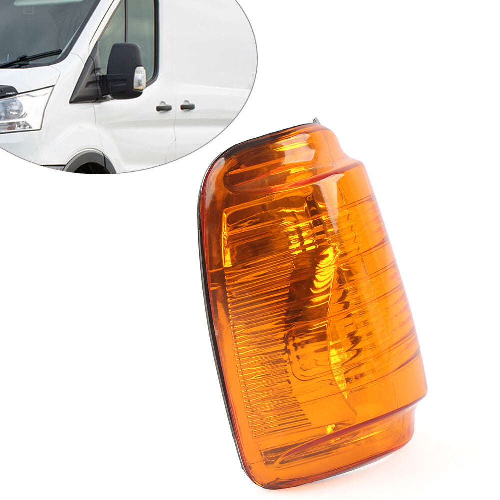 Door Wing Mirror Indicator Lens Turn Signal Light Housing for Ford Transit MK8