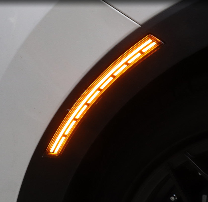 for Honda CR-V CRV 2024 Car Body Front Side Fender DRL LED Signal Light Kit Lamp