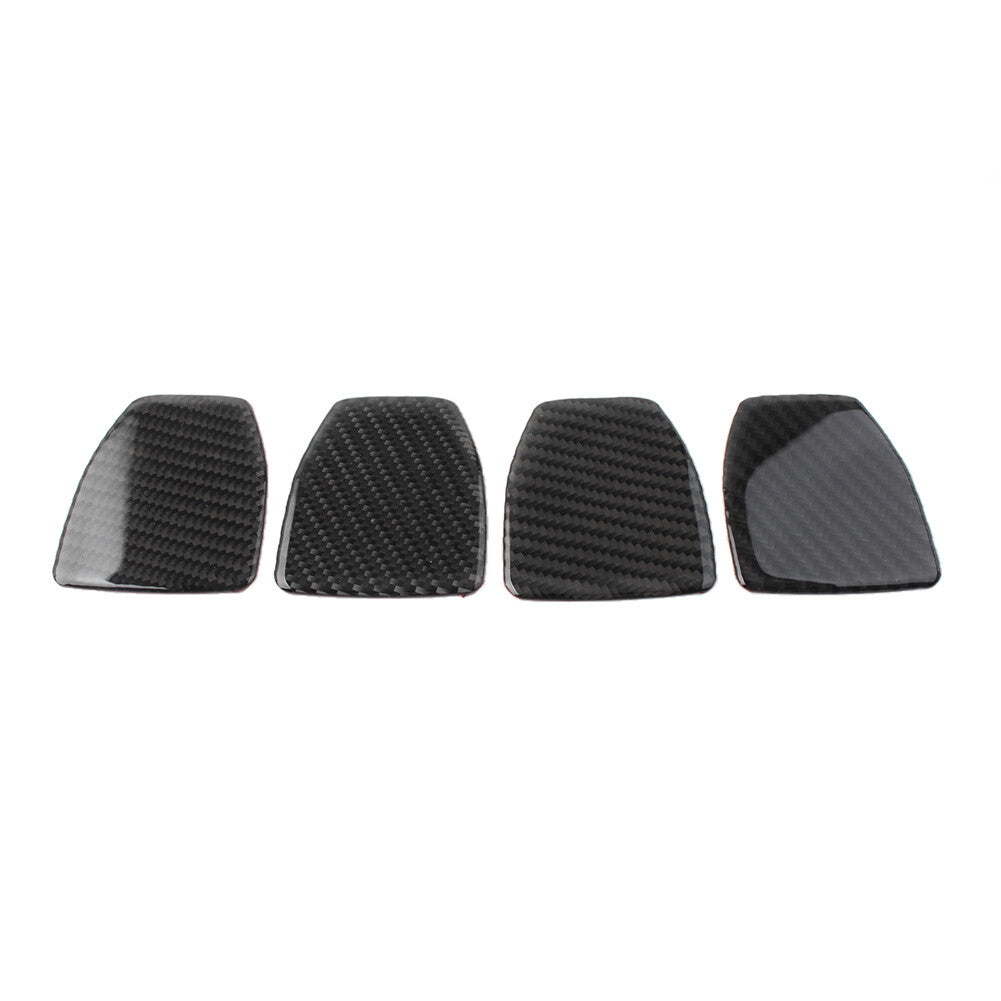 4 Pcs Interior Inner Door Handle Bowl Cover Trim for Jeep for Wrangler JL 2018-2021