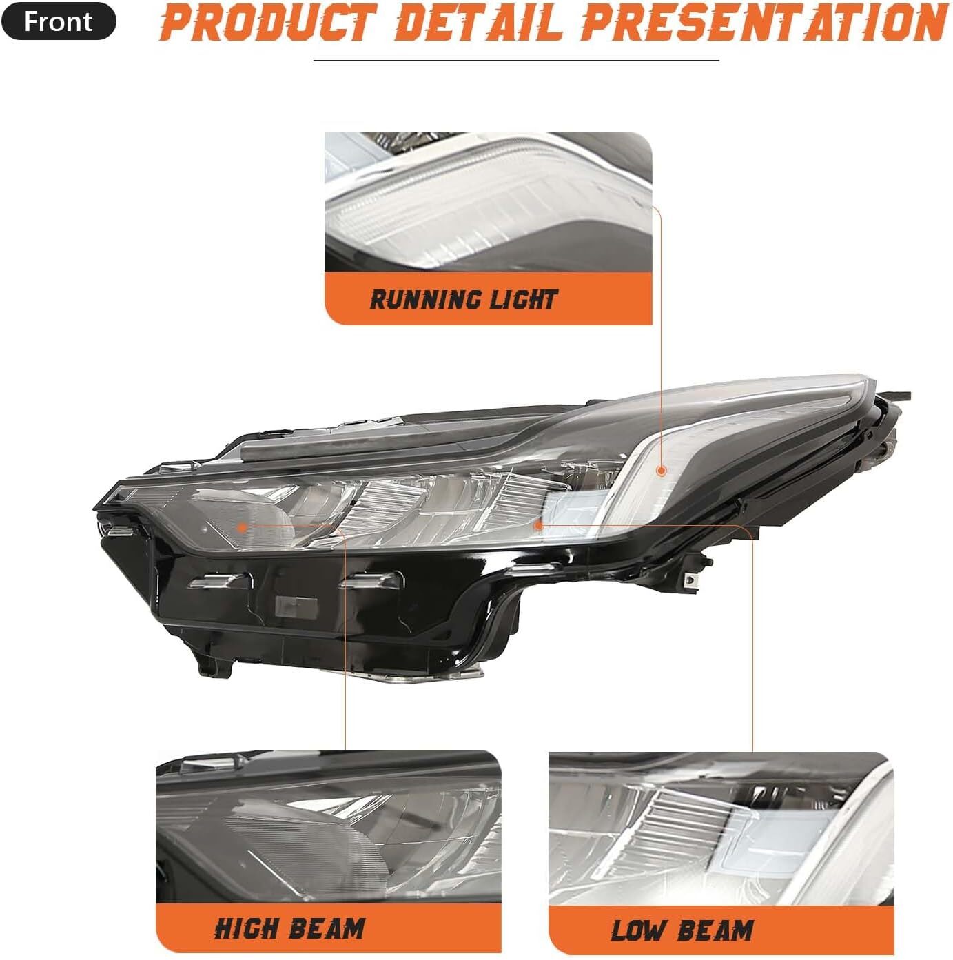 84894831 FULL LED Headlight Assembly Left Driver Side For 2020-2022 for Cadillac CT5