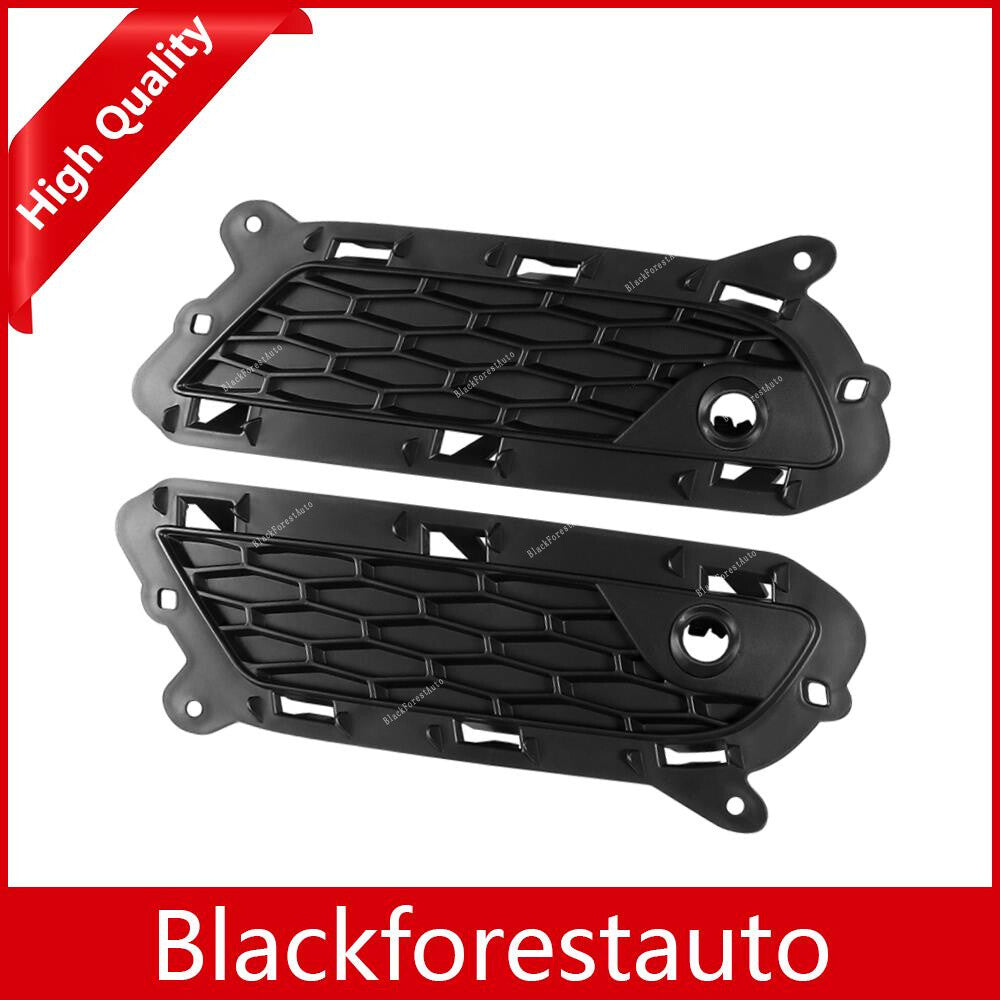 2x for Land Rover for Range Rover Evoque 16-19 LH+RH Front Lower Grille Cover Bezel