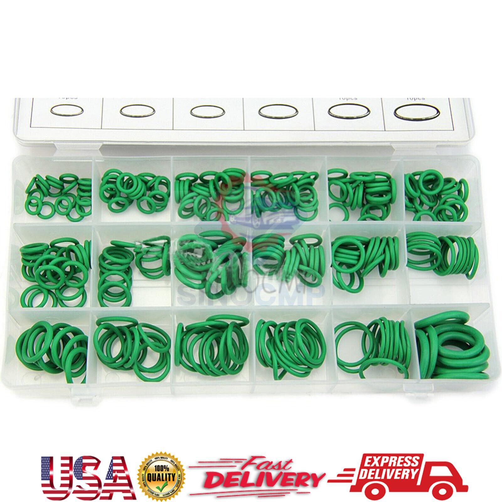 270PCS O-Ring Set High Pressure HNBR A/C Assortment Oil Proof Plumbing Air Gas