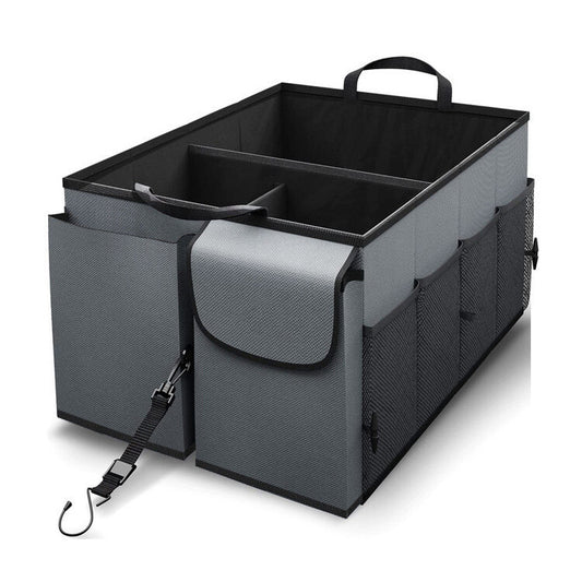 Car Trunk Organizer Collapsible Multi-Compartment Organizer Storage for SUV Auto