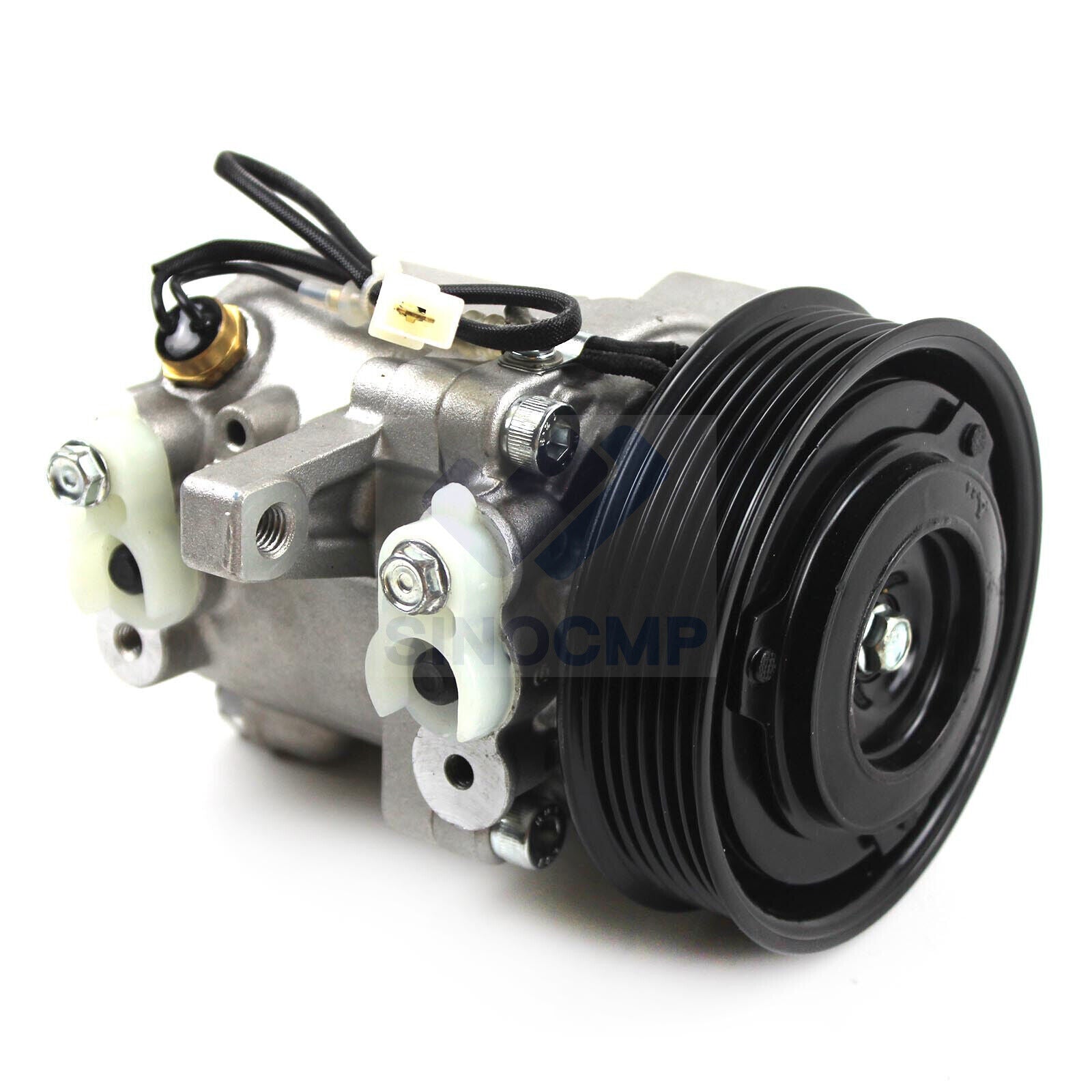 Air AC Compressor SVO7E 6PK 3P999-00620 447280-3080 for M135GX GXDTC M126 Kubota