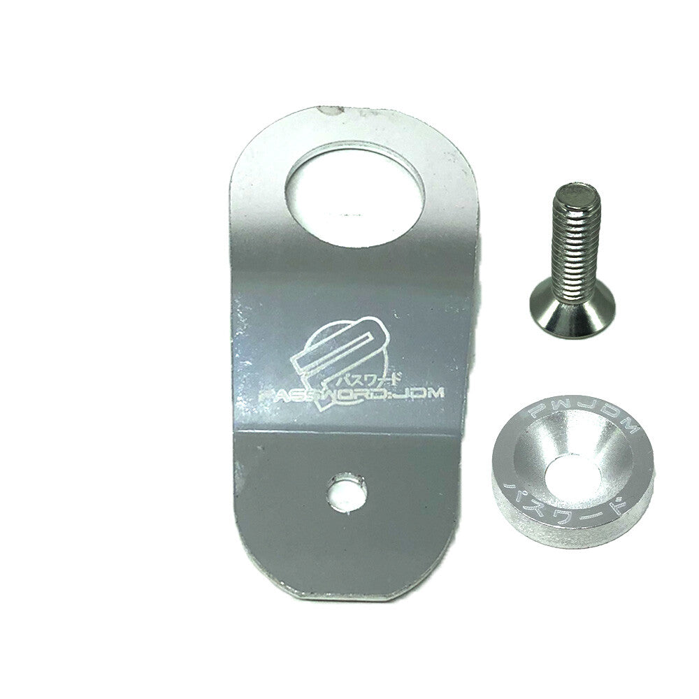 Silver JDM Radiator Stay Bracket Radiator Mounting Bracket for Acura Integra DC2