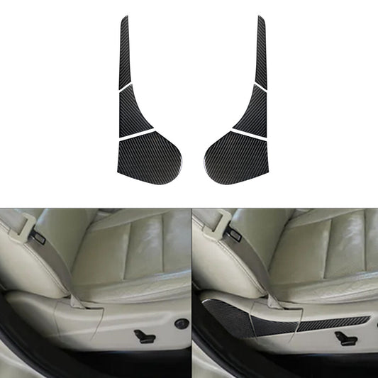 Carbon Fiber Passenger With Power Below Frame Trim for Dodge Durango 2014-2020