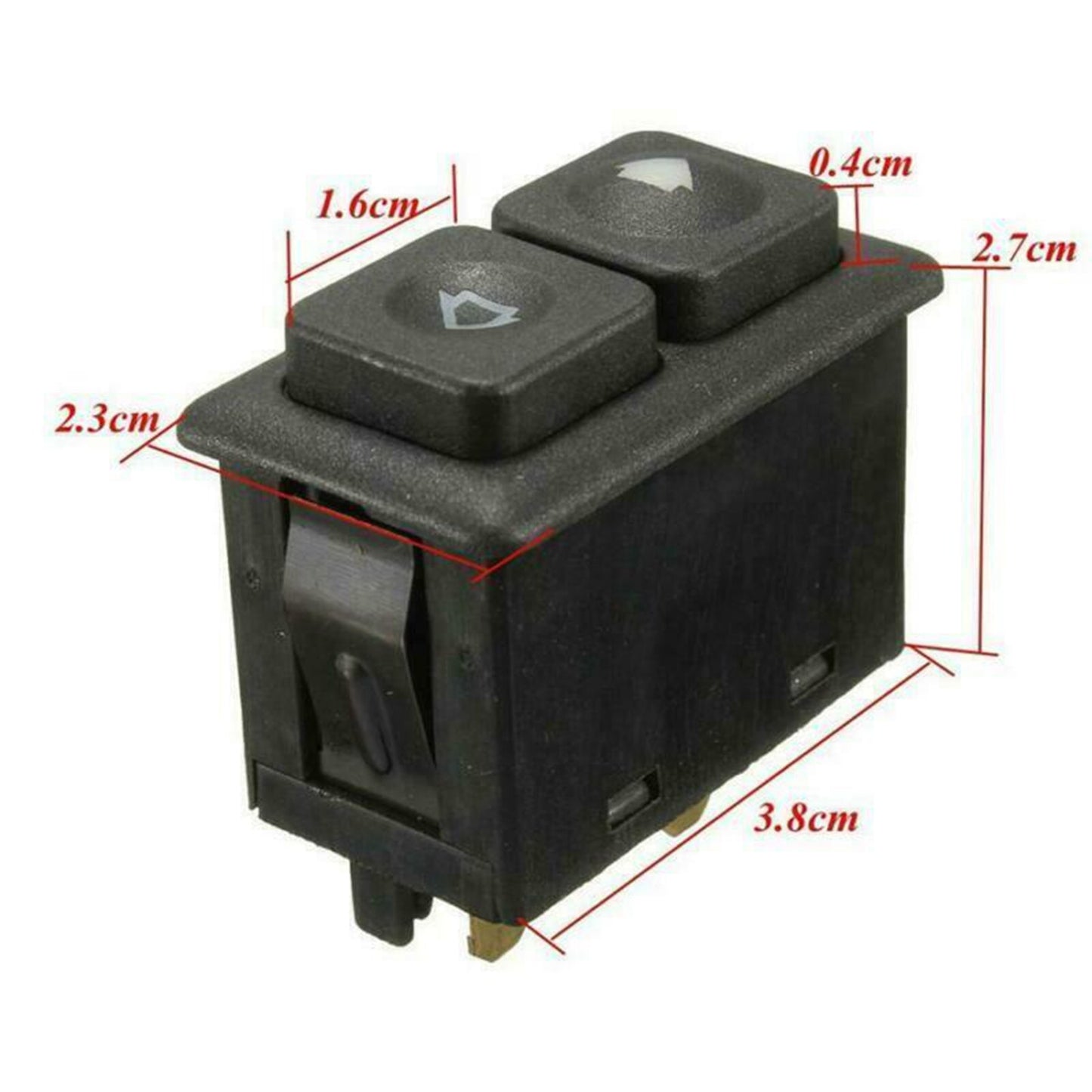 fit for BMW E23 E24 E28 E30 61311381205 4Pcs 5 PIN Illuminated Power Window Switch