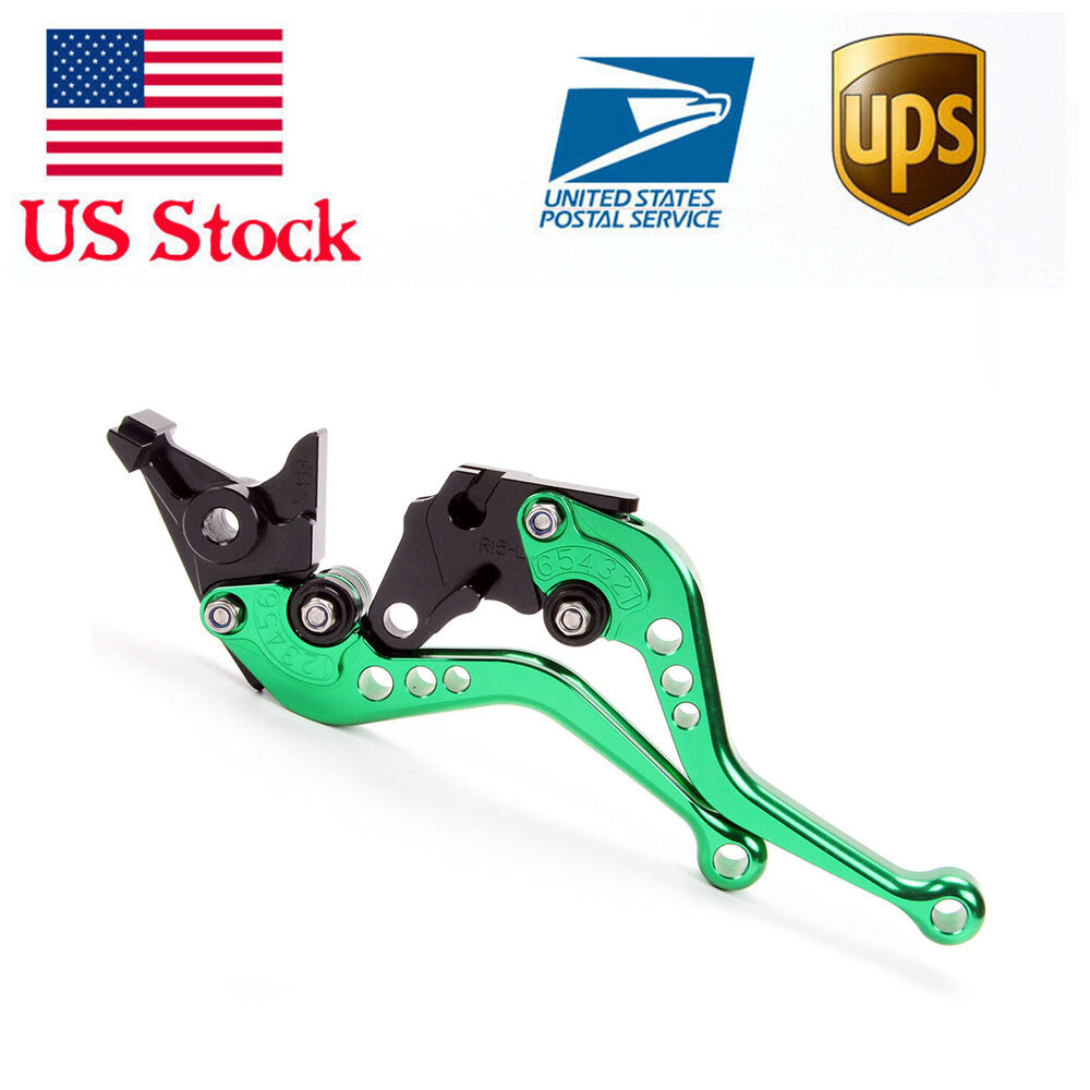 for Kawasaki 250/300/650/1000 Z125 ZX6R Z1000 Z750R Clutch Brake Levers US