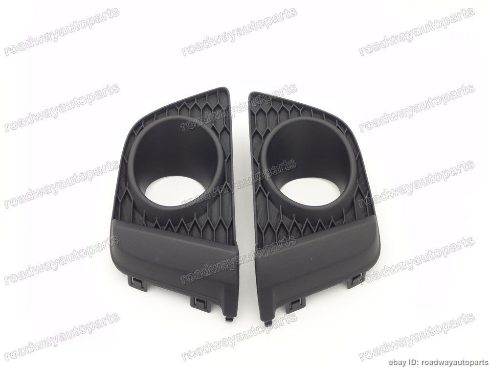 1Pair Left Right Front Fog Light Lamp Cover Bezel Trim for Honda FIT 2015 2016