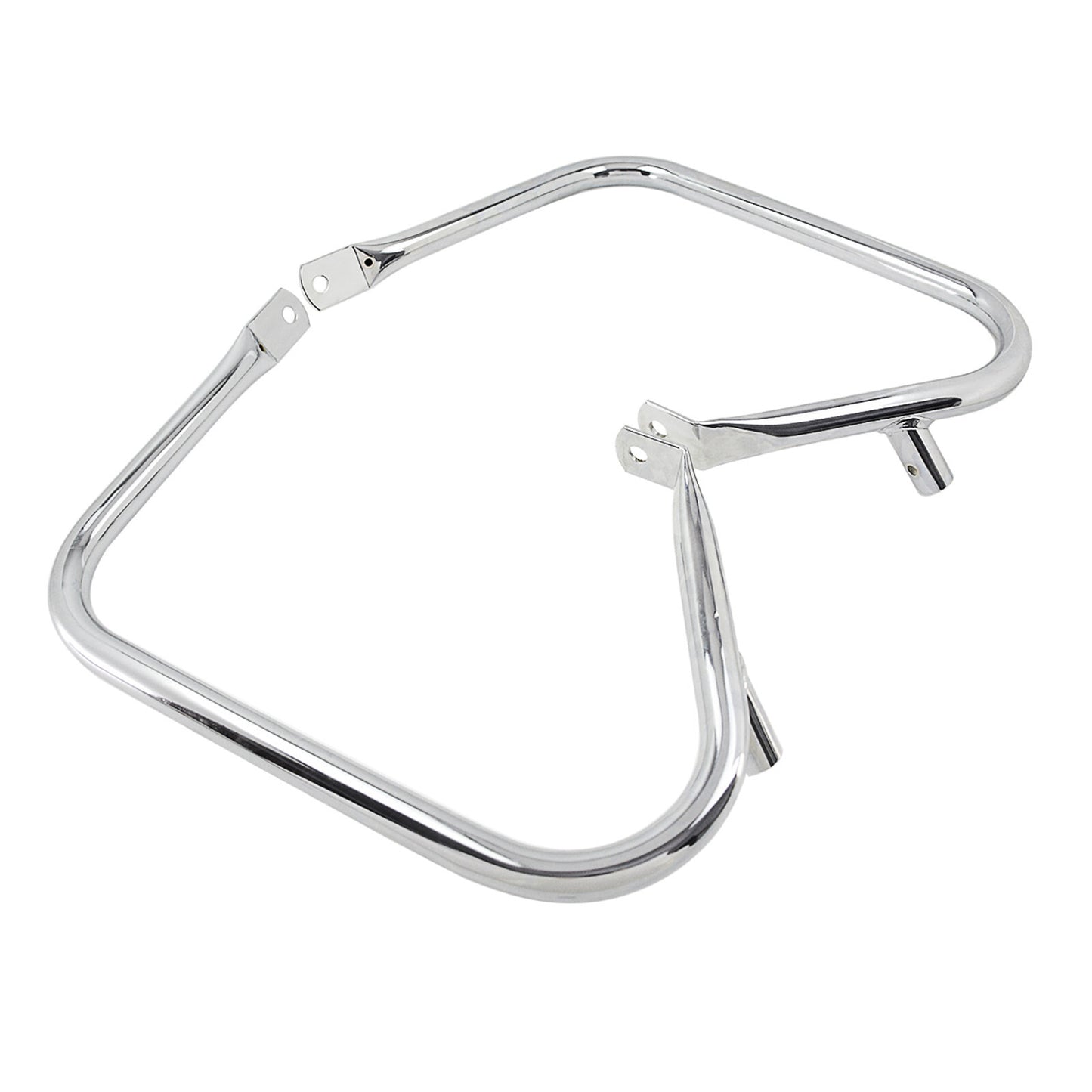 Chrome Rear Saddlebag Bracket Guard Bar Fit for Harley Electra Road Glide 97-08