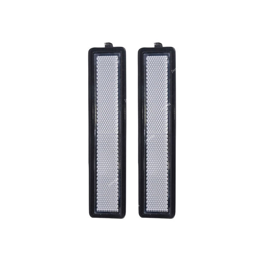 Pair White Bumper Side Marker Light Lamp Fit for 1984-1991 for BMW E30 3 Series