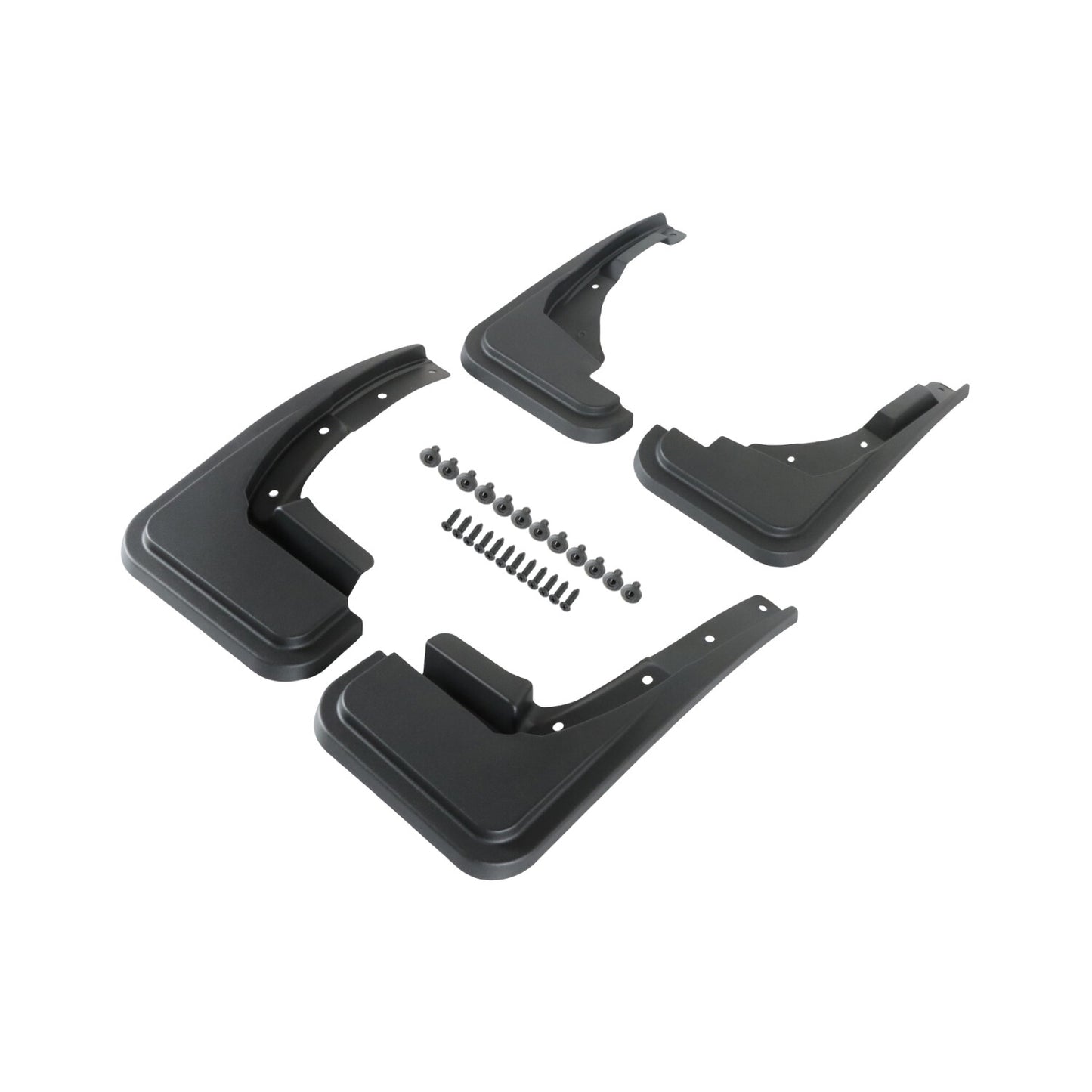 4x Front  Rear Splash Guards Mud Flaps Mudguards for Ford Maverick XL XLT 22-23