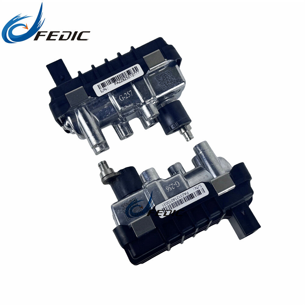 Twin turbo actuator G-256 G-257 712120 6NW 008 412 for Audi for A8 4.0 TDI 202 Kw