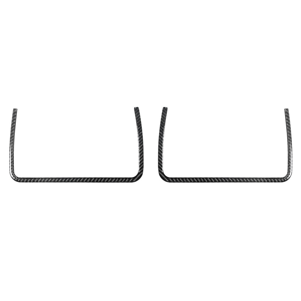 Carbon Fibre for Seat Storage Frame Cover Trim For Land for Range Rover Sport 2014-2017