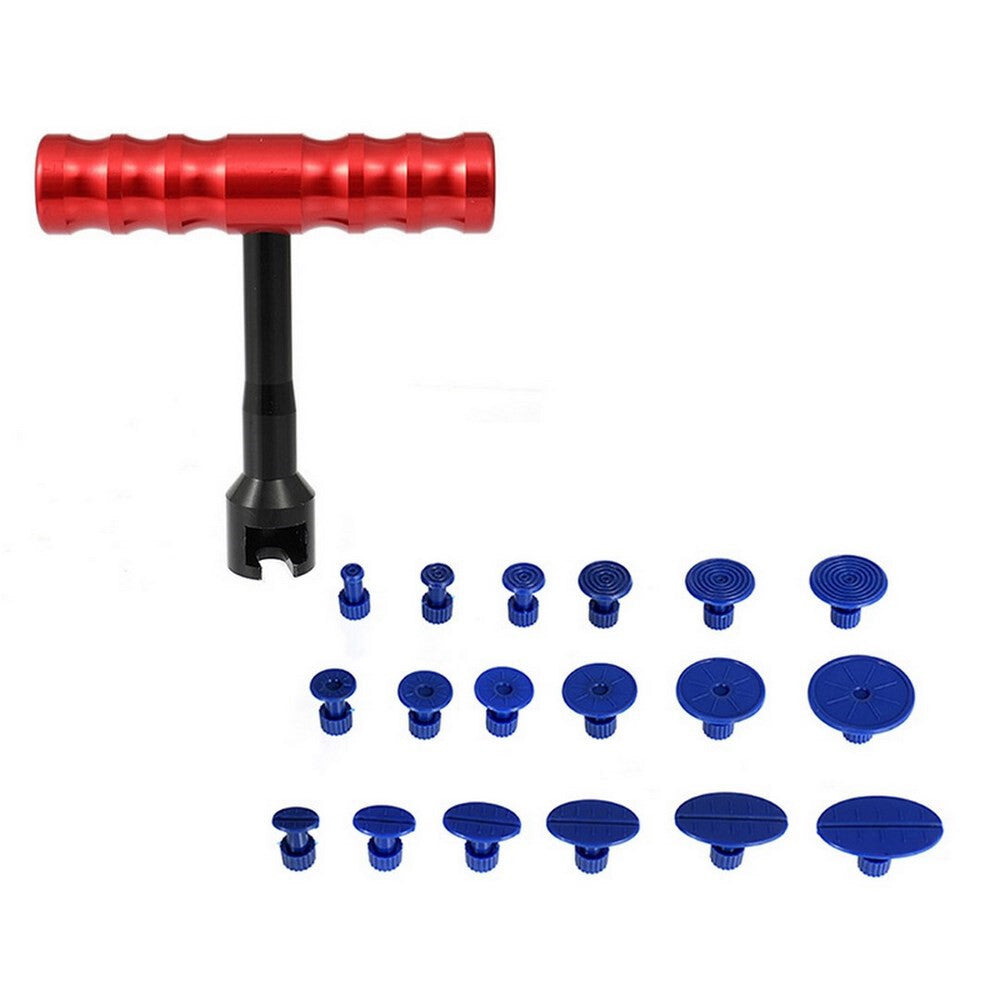 Car Dent Repair Puller Suction Cup Hail Pit Sagging Repair Hot Melt Glue Gun Kit