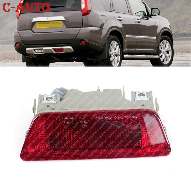 1 Pc Rear bumper fog lamp Signal lamp red for Nissan X-Trail XTrail T31 2008-13