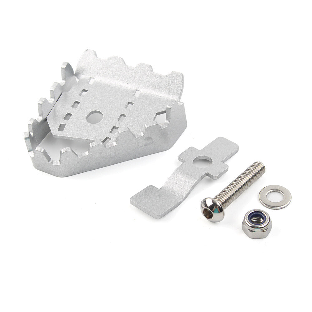 Brake Lever Pedal Enlarge Extension Silver for Yamaha Tenere 700 XTZ700 2019-21