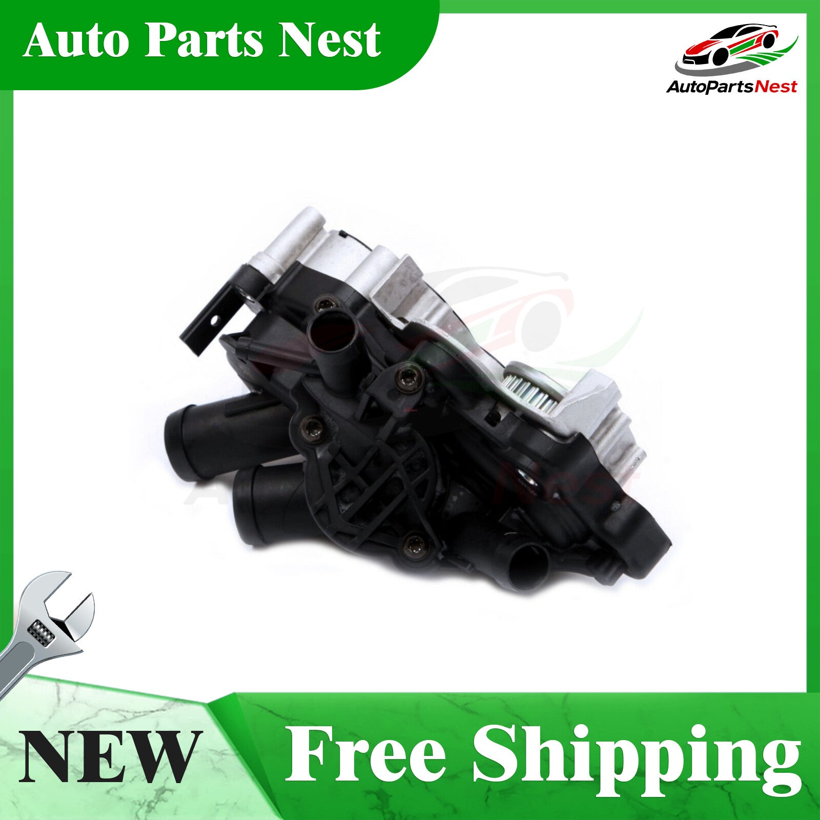 Engine Coolant Water Pump Fit for VW for Golf for Jetta AUIDI A1 A3 Q3 1.4T 04E121600AL