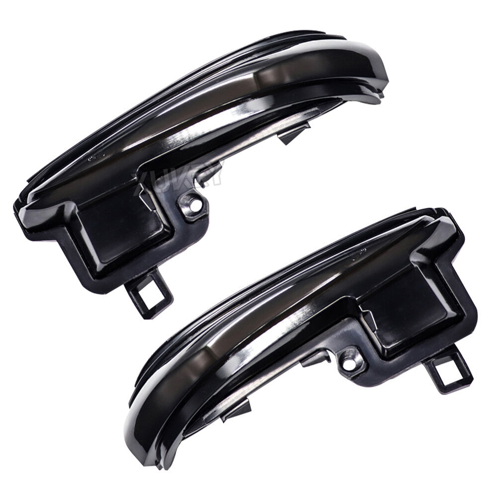 Pair Smoked Sequential LED Side Mirror Turn Signal Light for Toyota Tacoma Rav4