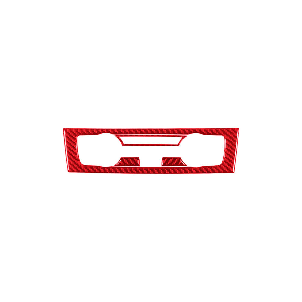 Air-Con Control Trim Cover A for BMW 1 Series Convertible E82/E88 2008-2013 Red
