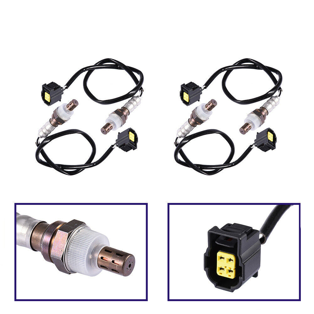 4pcs NEW Oxygen Sensor Upstream Downstream For 2007-2009 for Jeep for Wrangler V6 3.8L