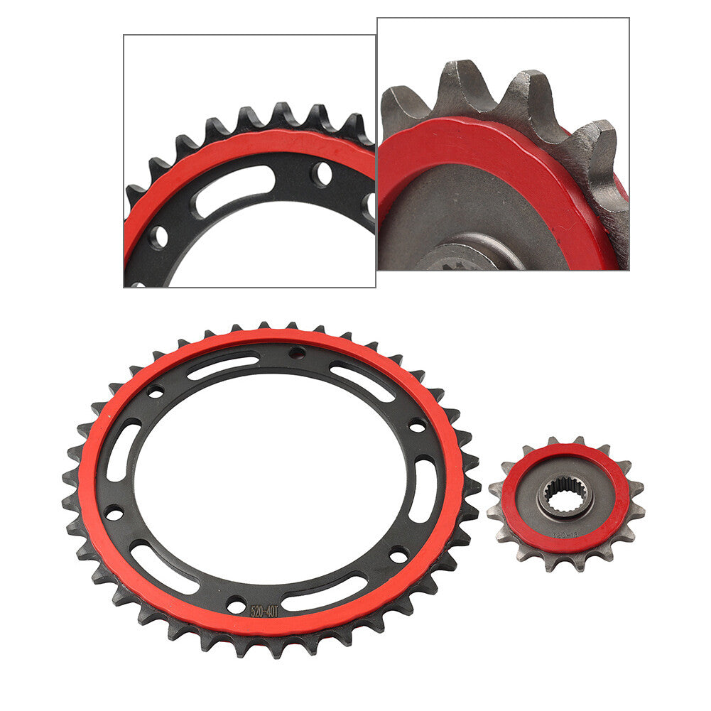 520 16T 40T Front Rear Sprocket Kit for BMW G310GS G310R