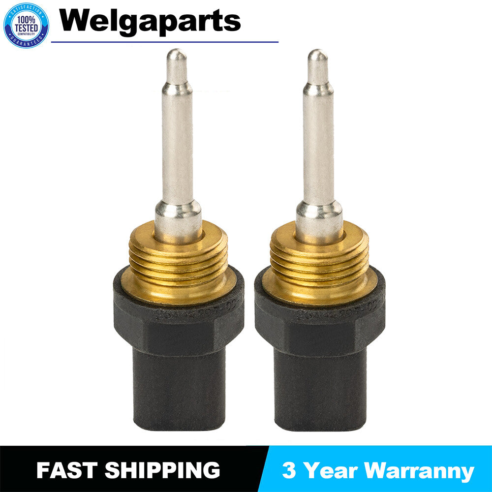 2x 2644297 1309811 Sensor Temperature For Caterpillar CAT C7 3126 8YL 130-9811