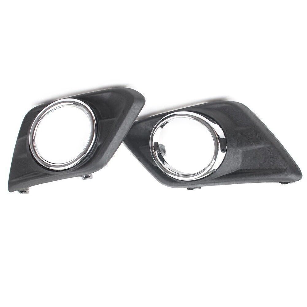 Fog Light Lamp Bezel Cover Trim Fit for Nissan Rogue X-trail 2014-2016 Auto Car Pair