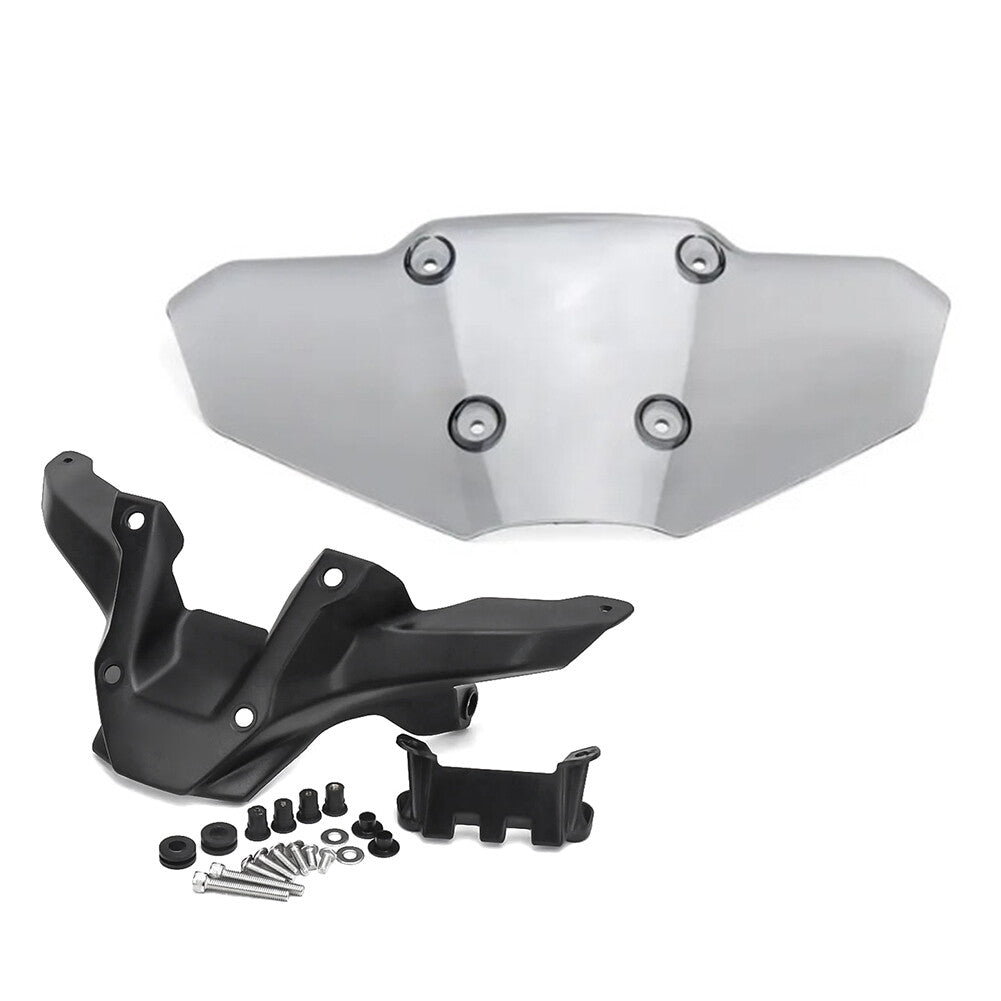 Motorcycle Windshield Bracket Wind Deflector Windscreen Fit for Yamaha MT09 2024