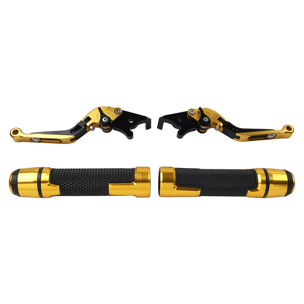 Folding Extendable Brake Clutch Levers Handlebar Grip for BMW S1000R/S1000RR